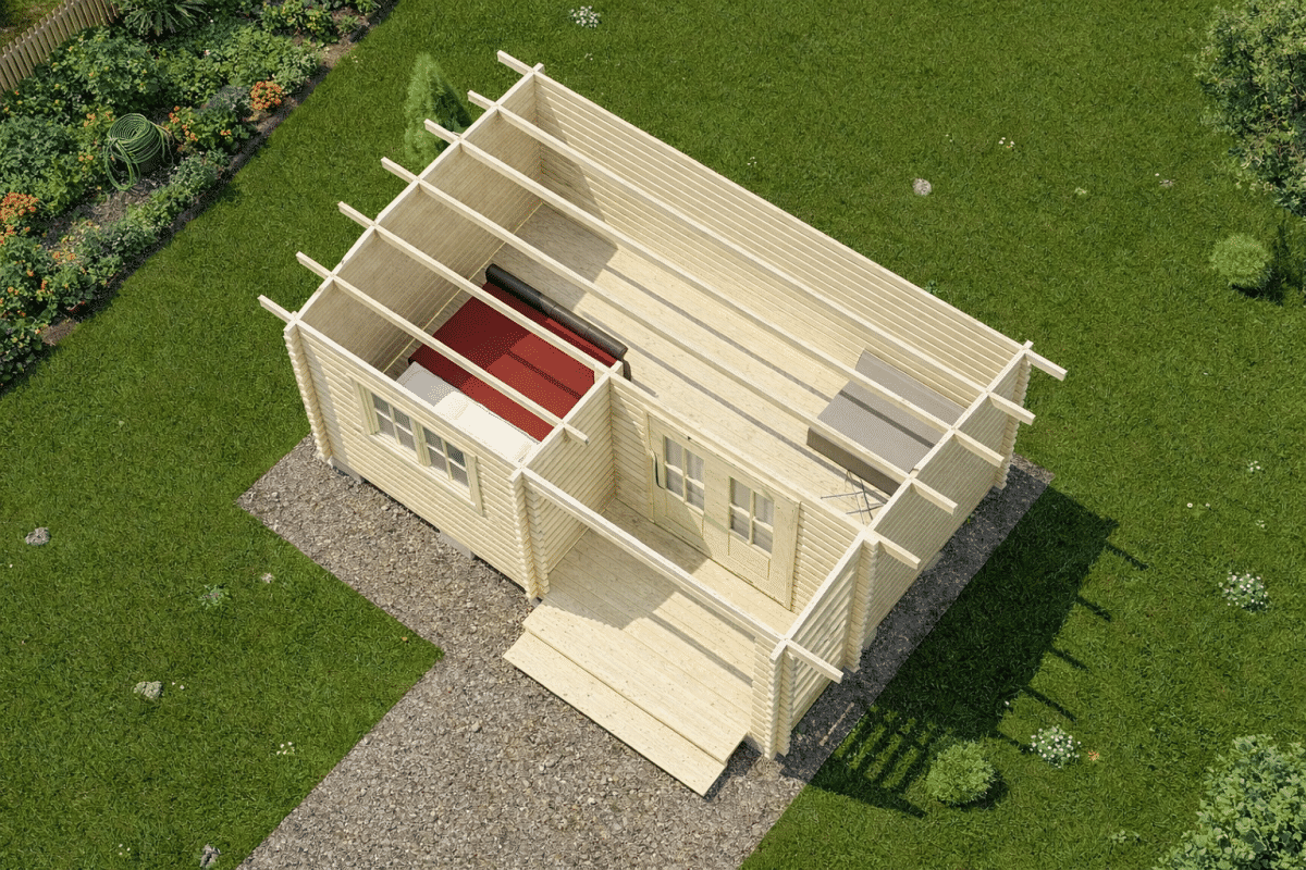 Садовый дом СК Мини 144