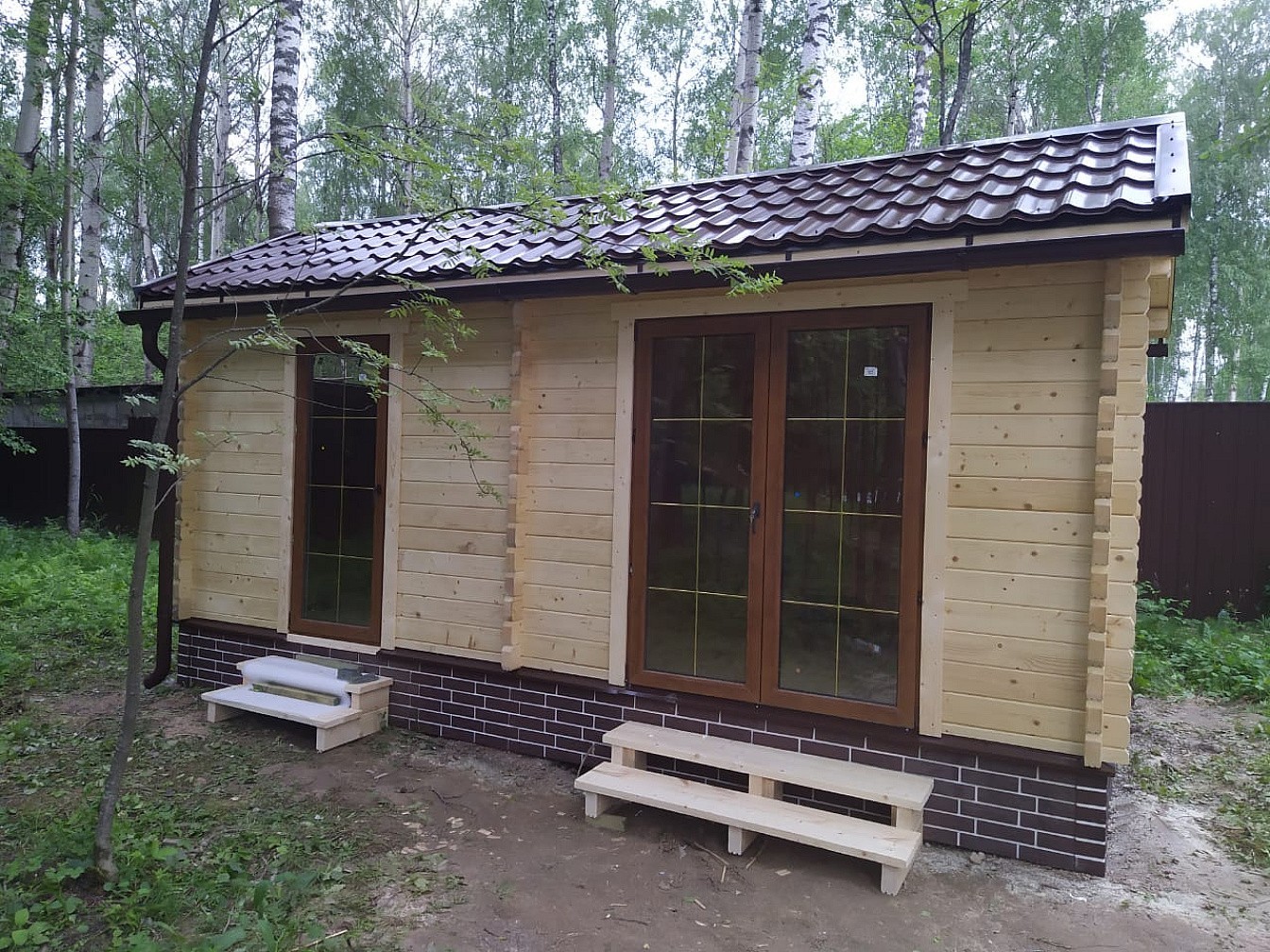 Дачный домик 6х3 для небольшого участка